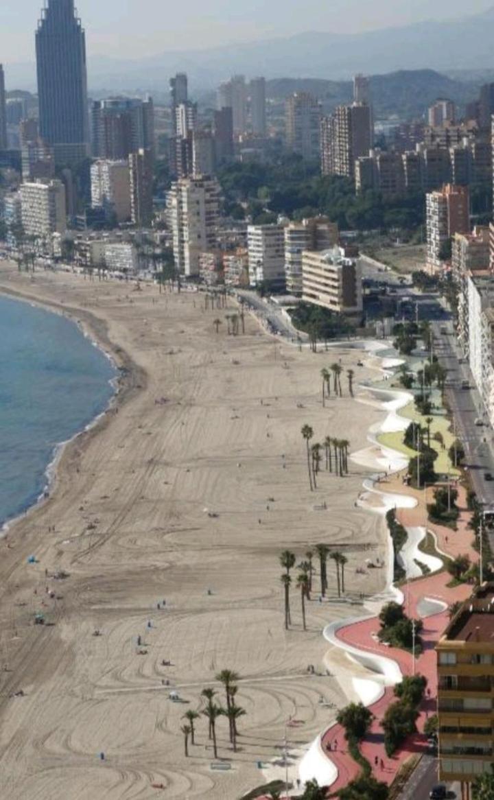 Апартаменты Azul De Mar Бенидорм Экстерьер фото